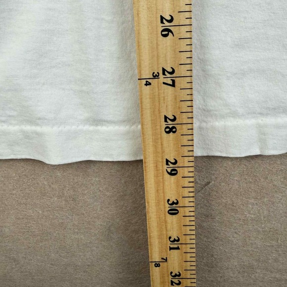 Vintage Anvil T-Shirt Men XL White Panama City Beach Graphic Tee Single Stitch - Picture 6 of 9